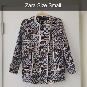 Zara pattern coat